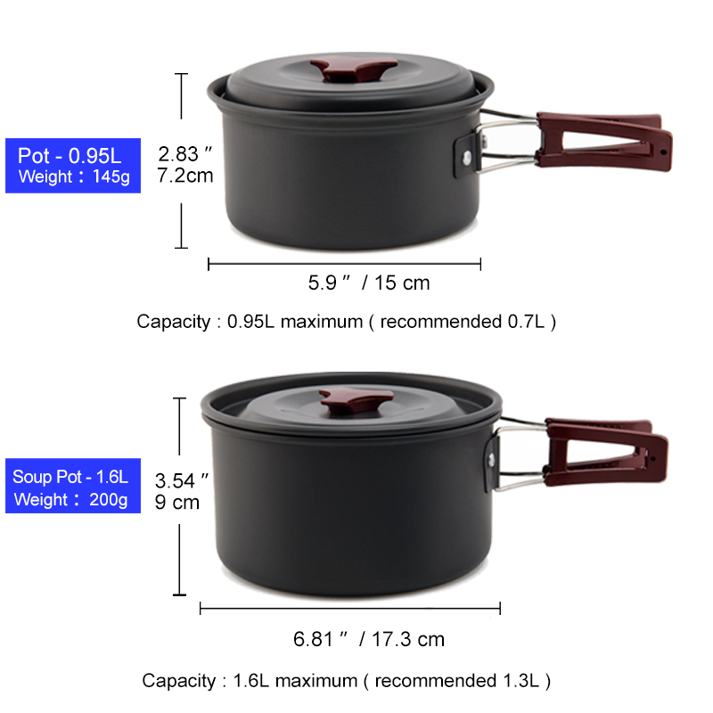 Набор посуды Widesea для кемпи – обзор и цена Camping Cooking Trangia