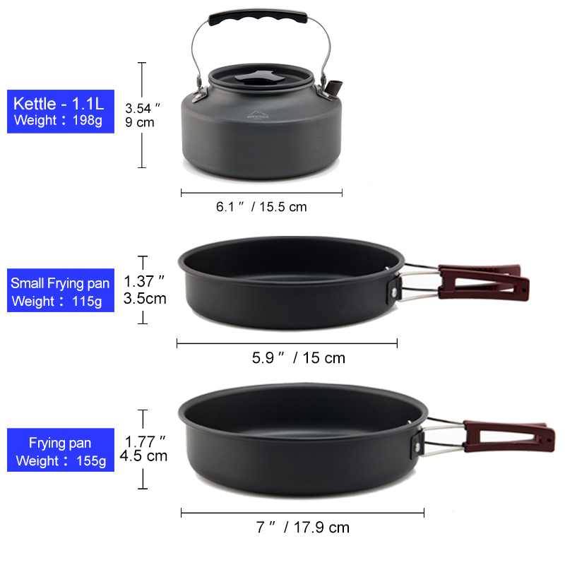 Набор посуды Widesea для кемпи – обзор и цена Camping Cooking Trangia