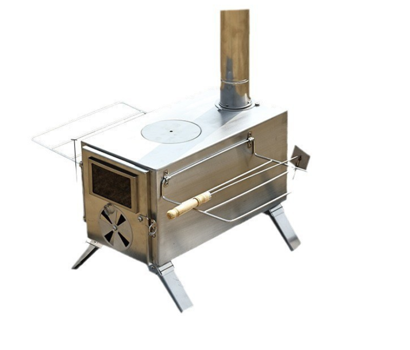 Портативная печь-гриль из нерж – обзор и цена Camping Cooking Ovens