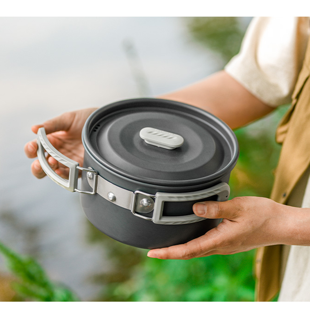 Набор уличных кастрюль Natureh – обзор и цена Camping Cooking System
