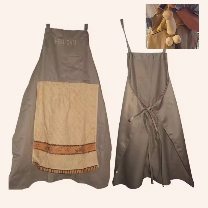 НОВЫЙ Прикольный фартук для ше – обзор и цена Camping Cooking Apron