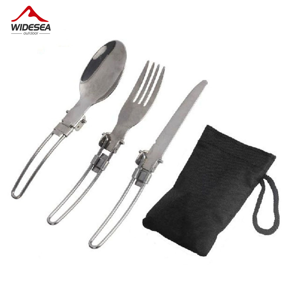 3 шт. 1 комплект портативный н – обзор и цена Camping Cooking Cutlery Set
